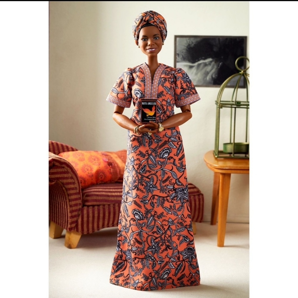 Barbie Inspiring Women  Maya Angelou Doll